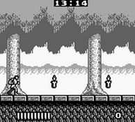 une photo d'Ã©cran de Castlevania - The Adventure sur Nintendo Game Boy